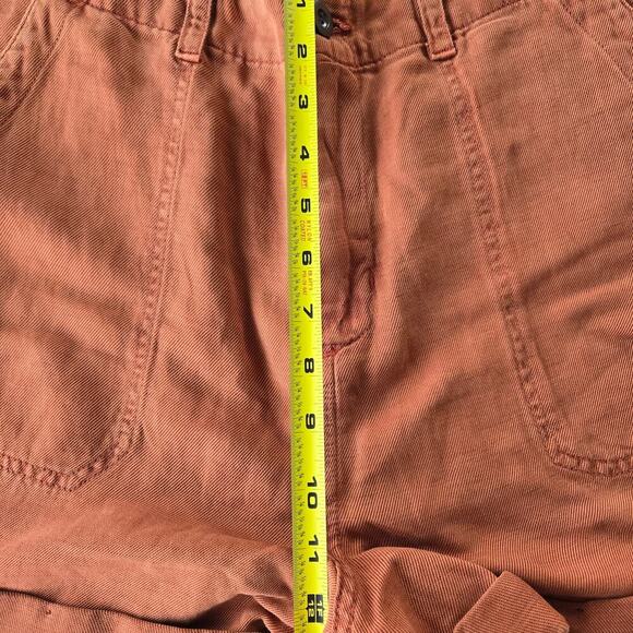 Bella Dahl Linen blend Sedona Shorts Size 31 Gorpcore resort wear vacation - Picture 9 of 11